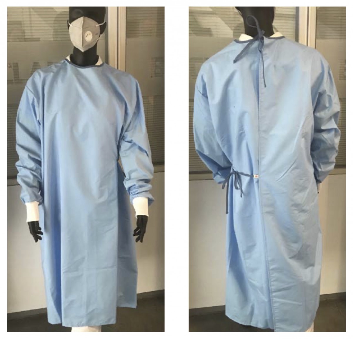 Reusable isolatie gown, art. code 75500/192-1000/1100